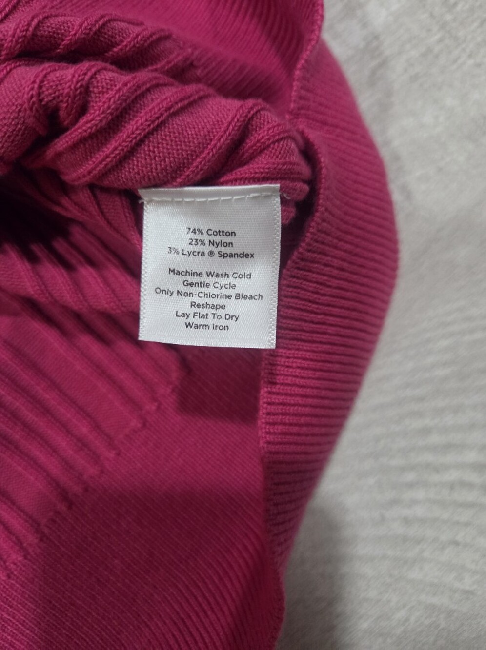 Talbots Ribbed Turtleneck Sweater - Picture 5 of 7